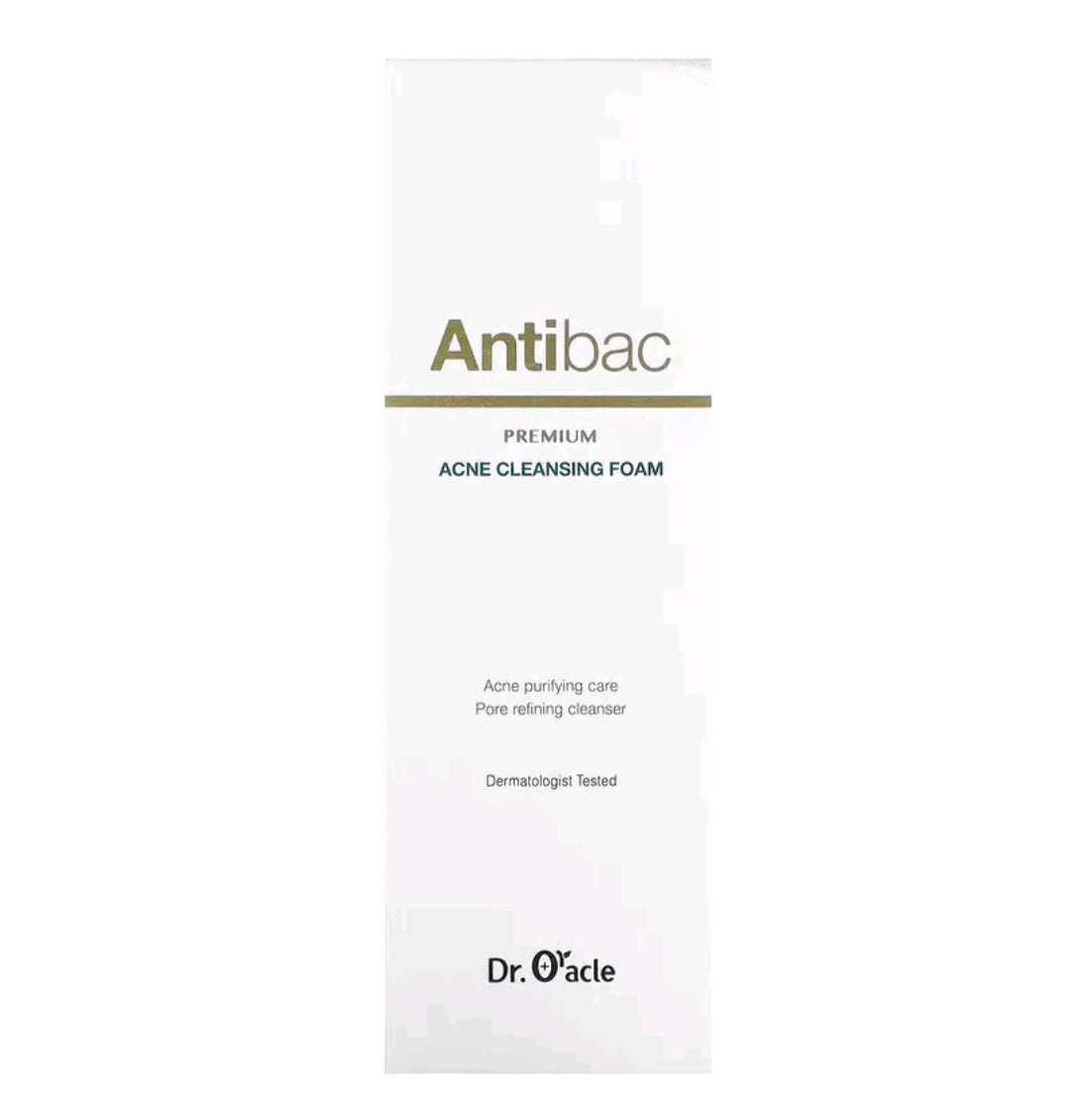 Dr. Oracle Antibac, Premium Acne Cleansing Foam, 6.08 fl oz (180 ml)