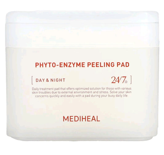 MEDIHEAL Phyto-Enzyme Peeling Pad, Day & Night, 90 Pads, 6.76 fl oz (200 ml)