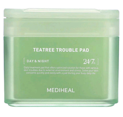 MEDIHEAL Tea Tree Trouble Pad, 100 Pads, 5.74 fl oz (170 ml)