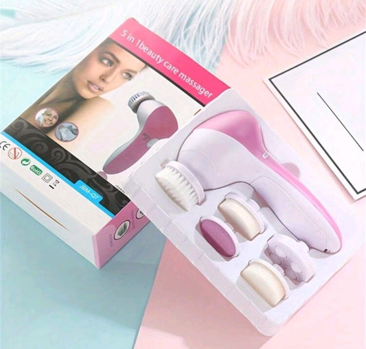 Electric 5 In 1 Facial Cleansing Brush