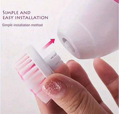 Electric 5 In 1 Facial Cleansing Brush