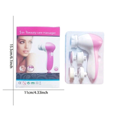 Electric 5 In 1 Facial Cleansing Brush