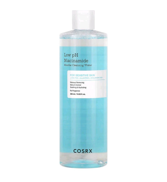 Cosrx Low pH Niacinamide Micellar Cleansing Water, For Sensitive Skin, 13.52 fl oz (400 ml)