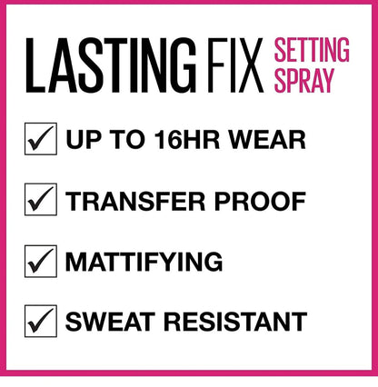 Maybelline Lasting Fix Matte Finish Makeup Setting Spray 100ml