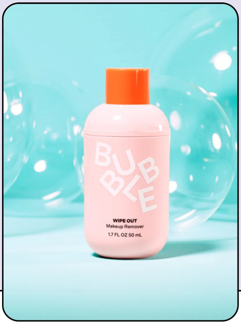 Bubble skincare Wipe Out
MAKEUP REMOVER