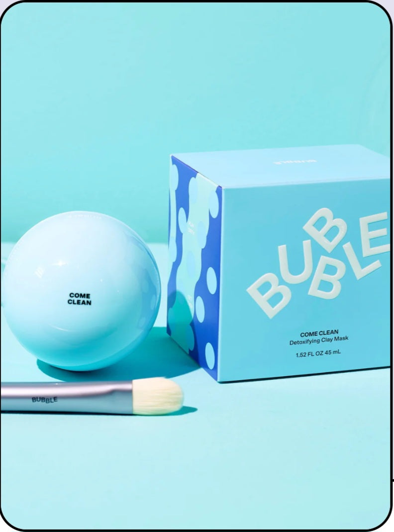 Bubble skincare Come Clean
DETOXIFYING CLAY MASK