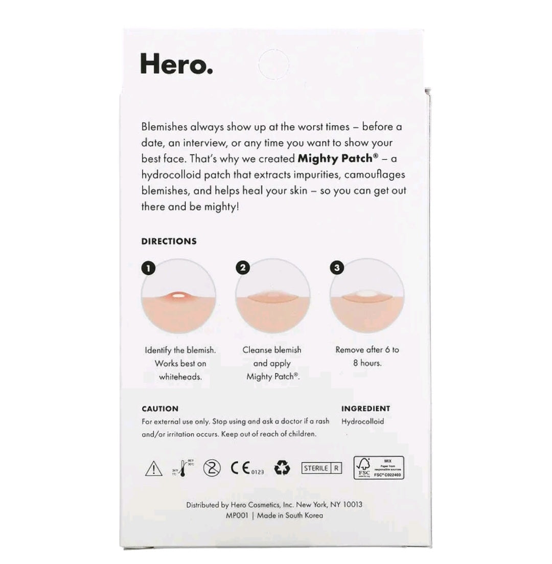 Hero Cosmetics Mighty Patch, The Original, 36 Patches