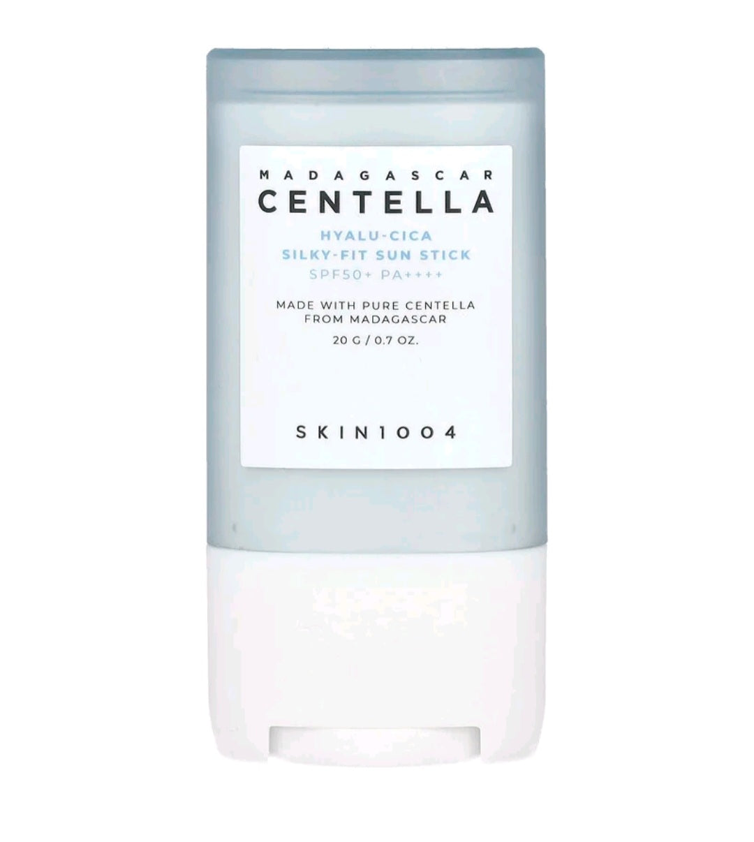 Skin1004 Madagascar Centella, Hyalu-Cica Silky-Fit Sun Stick, SPF50+ PA++++, 0.7 oz (20 g)