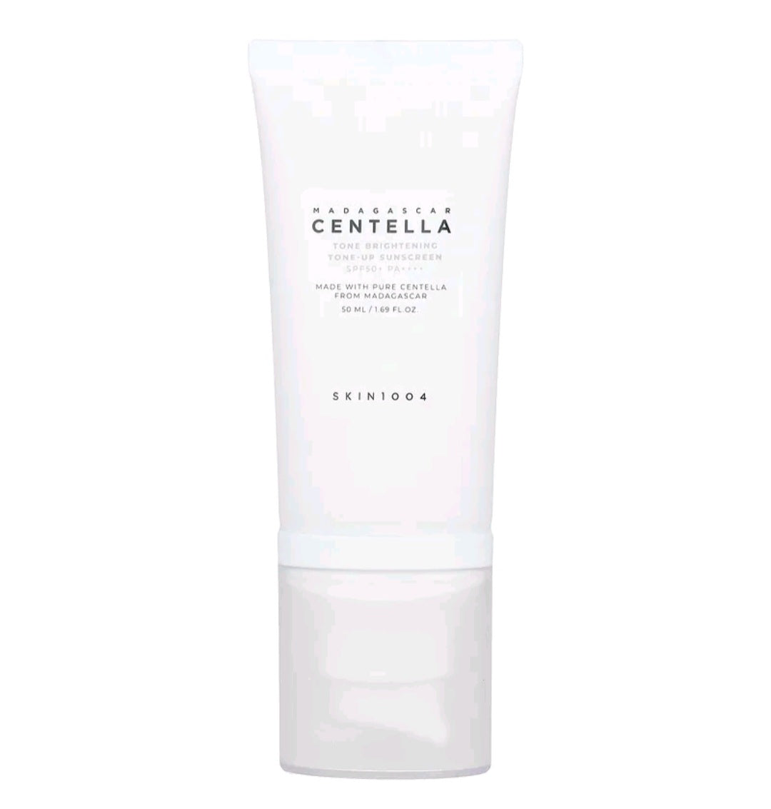 Skin1004 Madagascar Centella, Tone Brightening Tone-Up Sunscreen, SPF50+, PA++++, 1.69 fl oz (50 ml)