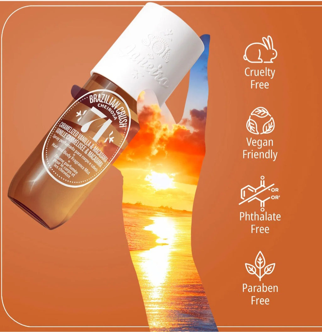 Sol de Janeiro
Brazilian Crush Cheirosa ’71 Hair & Body Fragrance Mist - 3.0 oz/ 90 ml