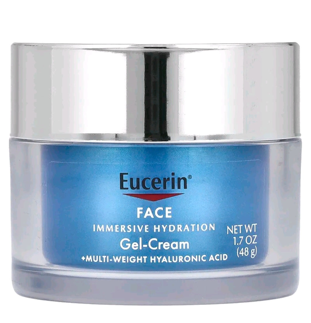 Eucerin Face, Immersive Hydration Gel-Cream, 1.7 oz (48 g)