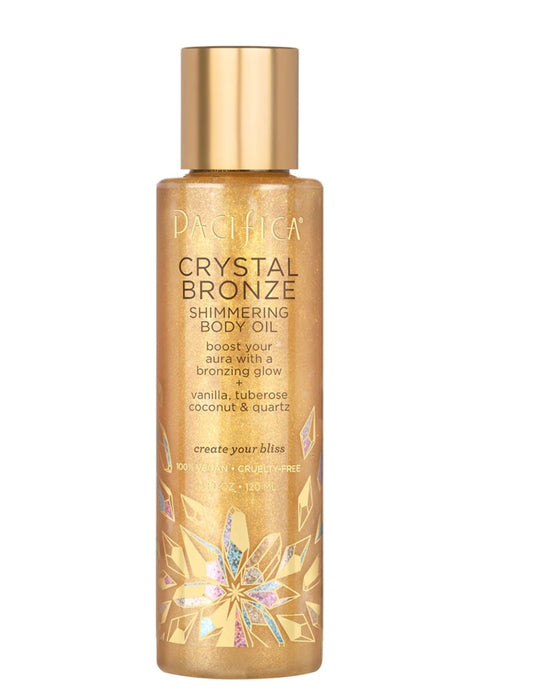 Pacifica Crystal Bronze
Shimmering Body Oil