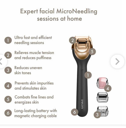 GESKE MicroNeedle Face Roller | 9 in 1