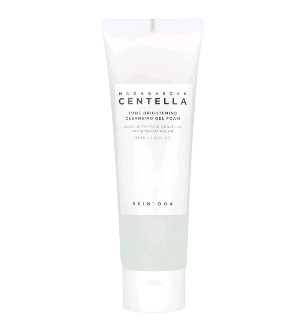 Skin1004 Madagascar Centella, Tone Brightening Cleansing Gel Foam, 4.22 fl oz (125 ml)