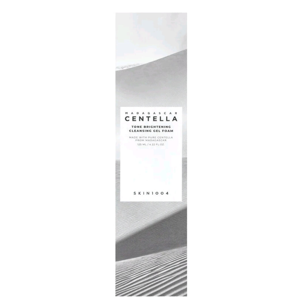 Skin1004 Madagascar Centella, Tone Brightening Cleansing Gel Foam, 4.22 fl oz (125 ml)