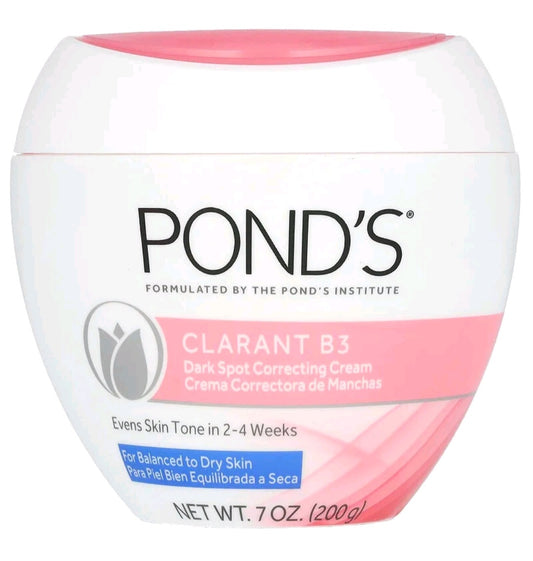 Pond's Clarant B3 Dark Spot Correcting Cream, 7 oz (200 g)