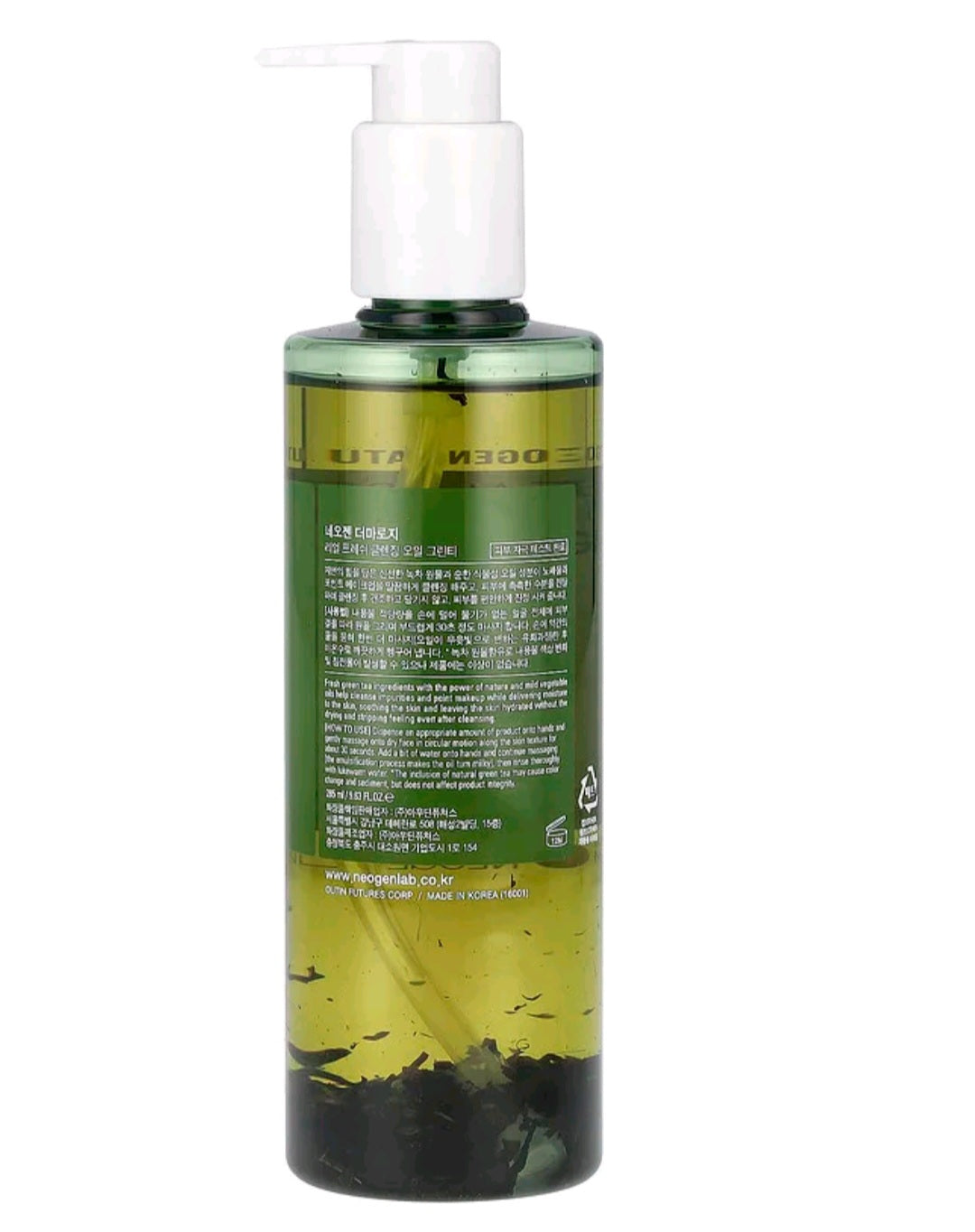 Neogen Real Fresh Cleansing Oil, Green Tea, 9.63 fl oz (285 ml)