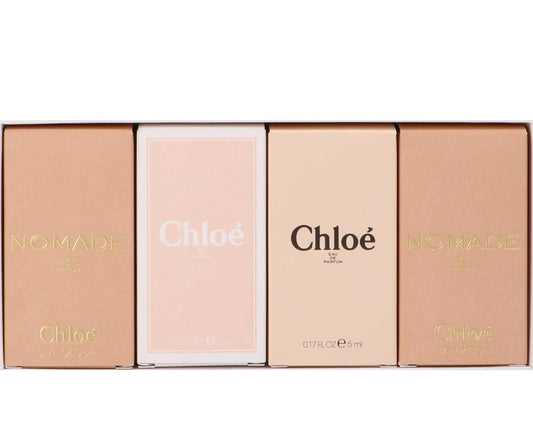 Chloe Miniature Collection Gift Set For Her, 5 ml (Pack of 4)