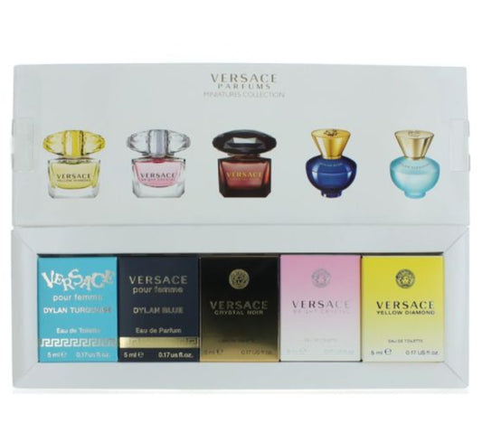 Versace 5 Pieces Mini Gift Set by Versace for Women