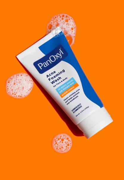 PanOxyl, Acne Foaming Wash, Benzoyl Peroxide 10%