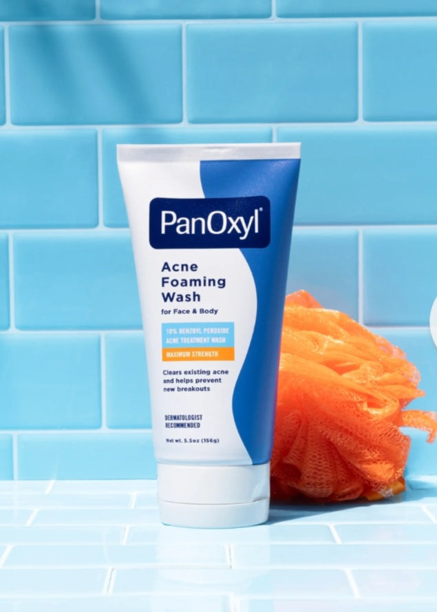 PanOxyl, Acne Foaming Wash, Benzoyl Peroxide 10%