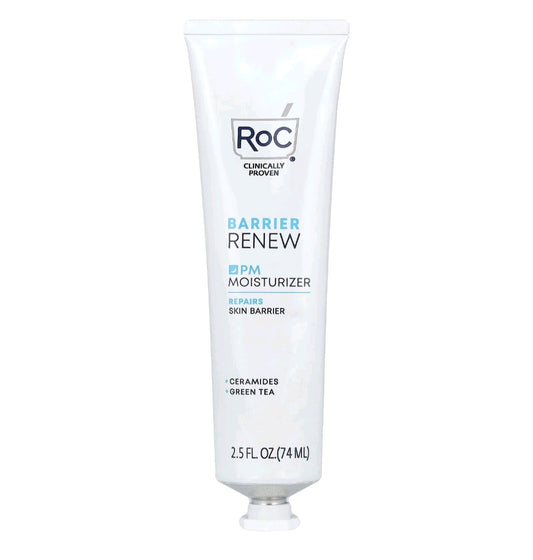 RoC Barrier Renew, PM Moisturizer, Fragrance Free, 2.5 fl oz (74 ml)