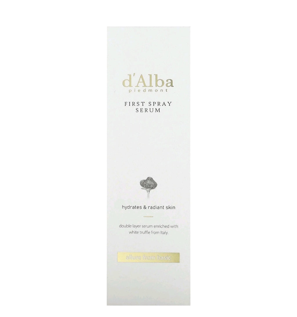 d'alba White Truffle First Spray Serum, 3.38 fl oz (100)