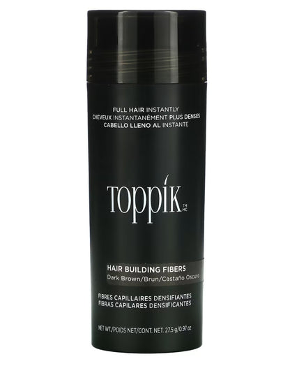 Toppik,
Hair Building Fibers, Dark Brown, 0.97 oz (27.5 g)