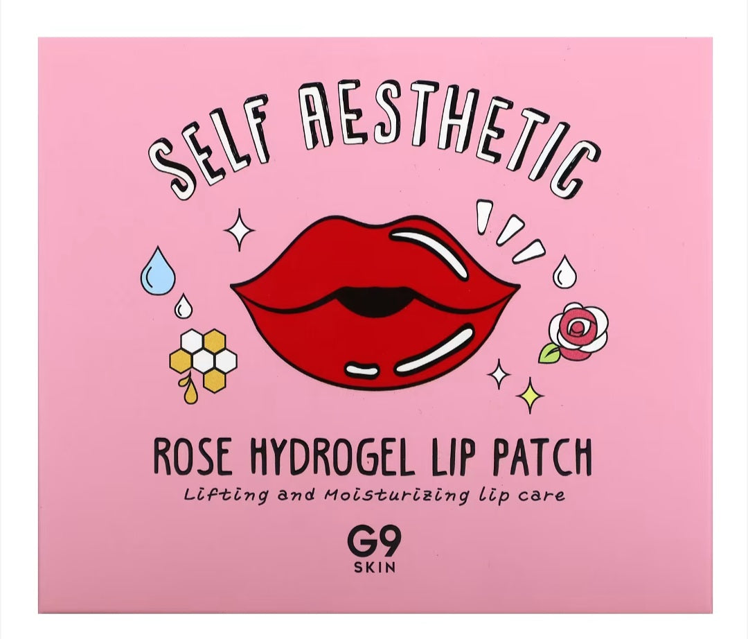 G9skin,
Self Aesthetic, Rose Hydrogel Lip Patch, 5 Patches, 0.1 oz (3 g) Each