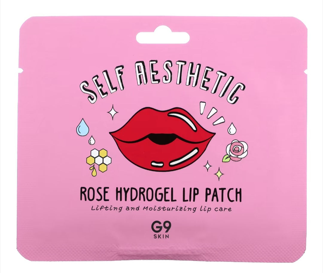 G9skin,
Self Aesthetic, Rose Hydrogel Lip Patch, 5 Patches, 0.1 oz (3 g) Each