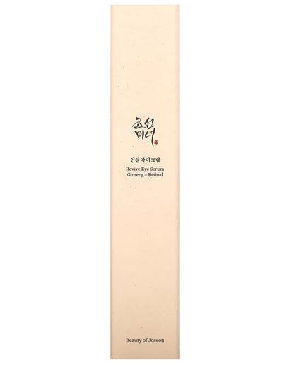 Beauty of Joseon,
Revive Eye Serum, Ginseng + Retinal, 1.01 fl oz (30 ml