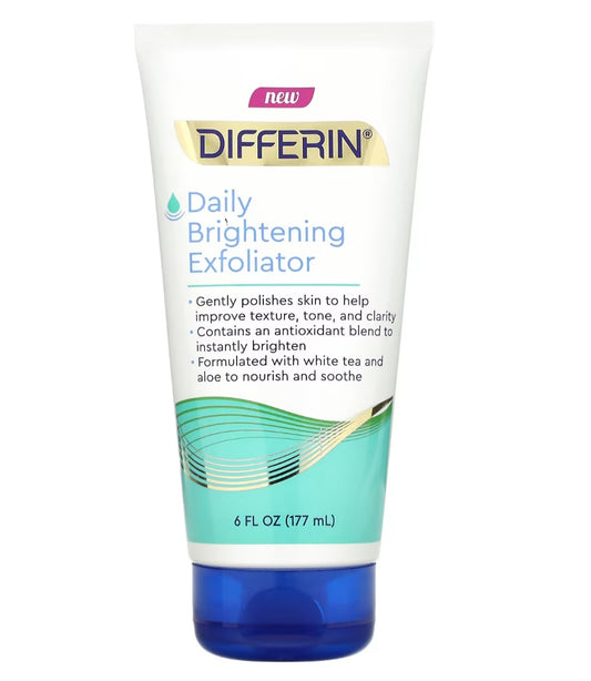 Differin

Daily Brightening Exfoliator , 6 fl oz (177 ml)