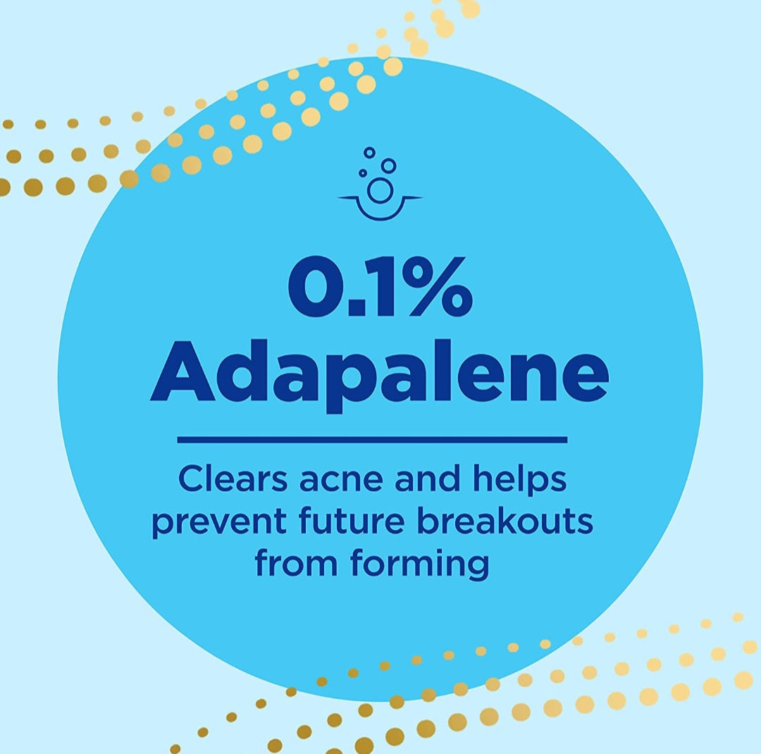 Differin, Adapalene Gel 0.1%, Acne Treatment, Fragrance Free