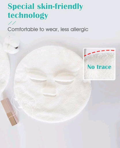 Reusable facial steamer towel