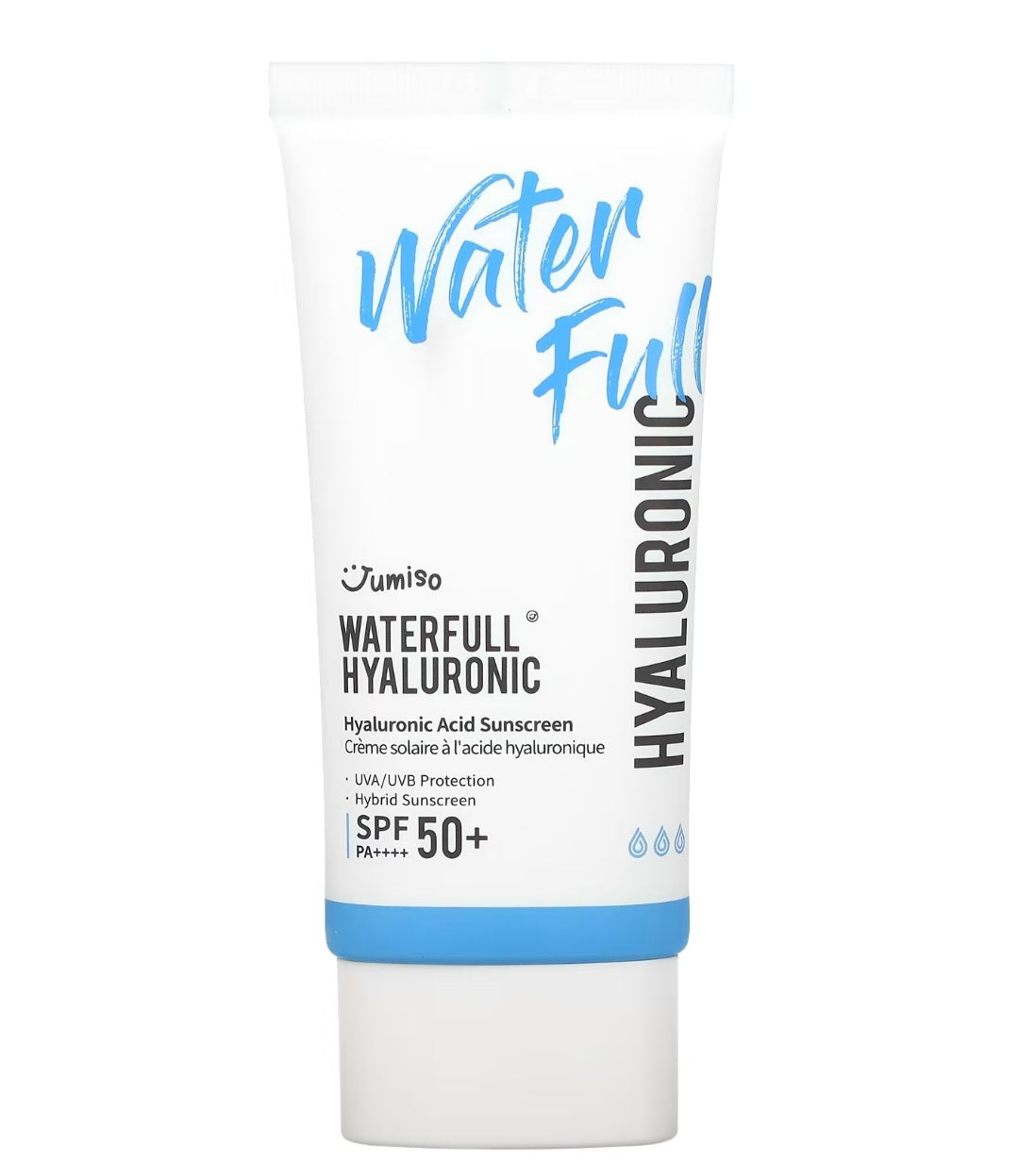 Jumiso

Waterfull Hyaluronic Acid Sunscreen, SPF 50+ PA++++, 1.75 fl oz (50 ml)