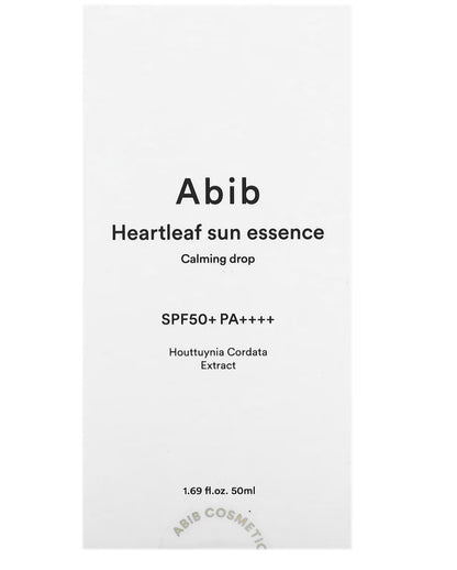 Abib

Heartleaf Sun Essence, SPF 50+ PA++++, 1.69 fl oz (50 ml)