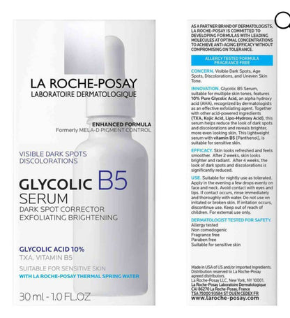 La Roche Posay GLYCOLIC B5 10% PURE GLYCOLIC ACID SERUM