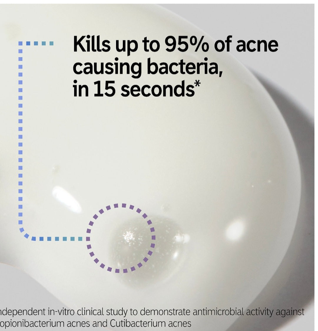 The INKEY List
Super Solutions 5% Benzoyl Peroxide Cleanser Acne Solution