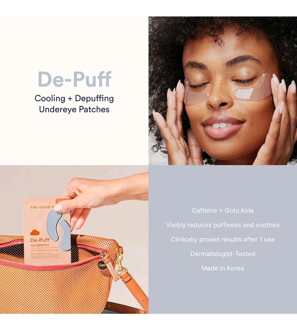 The Good Patch, De- Puff eye patches, count 1 pair