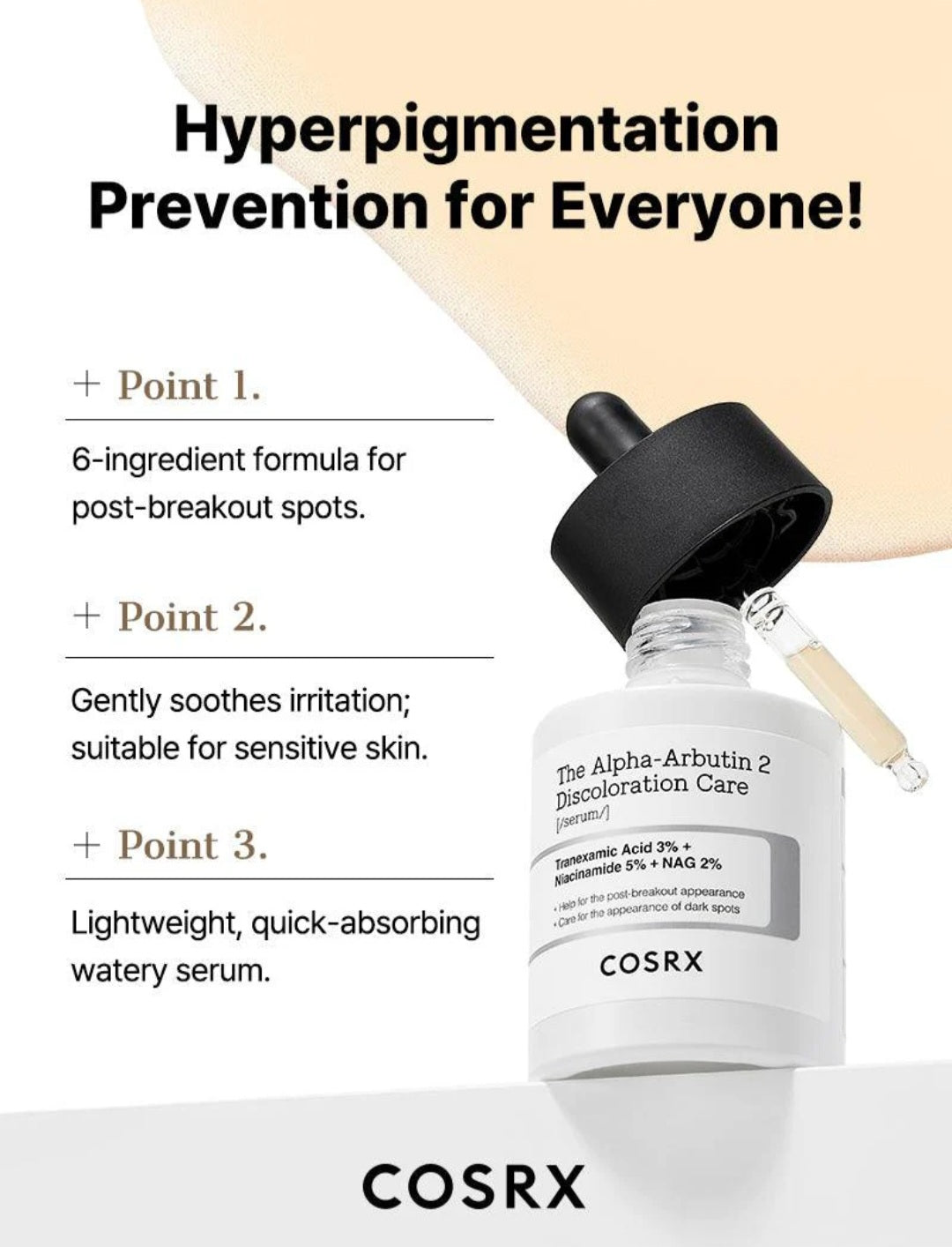 Cosrx The Alpha-Arbutin 2 Discoloration Care Serum