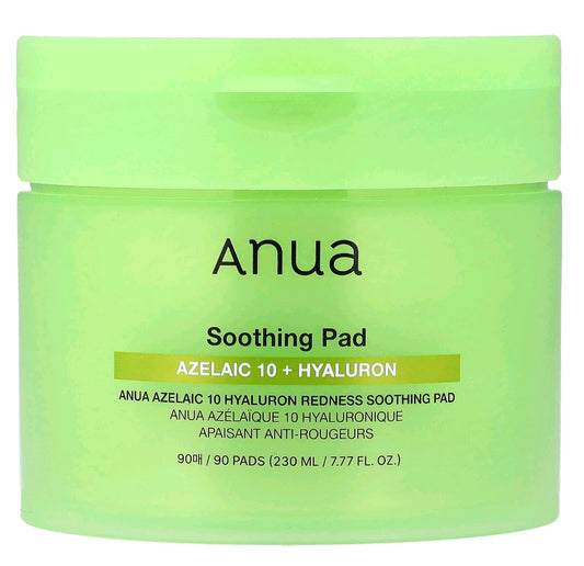 Azelaic 10 Hyaluron Redness Soothing Pad (90 pads)