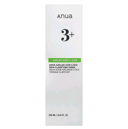 Anua Azelaic Acid 3 Cica Skin Clarifying Toner 250ml
