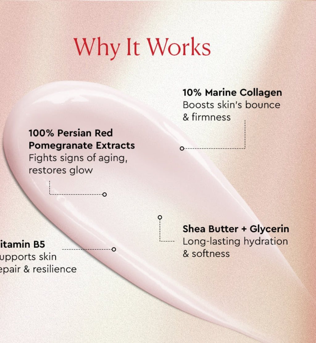 The Face Shop, Pomegranate and Collagen Volume Lifting Cream 100ml