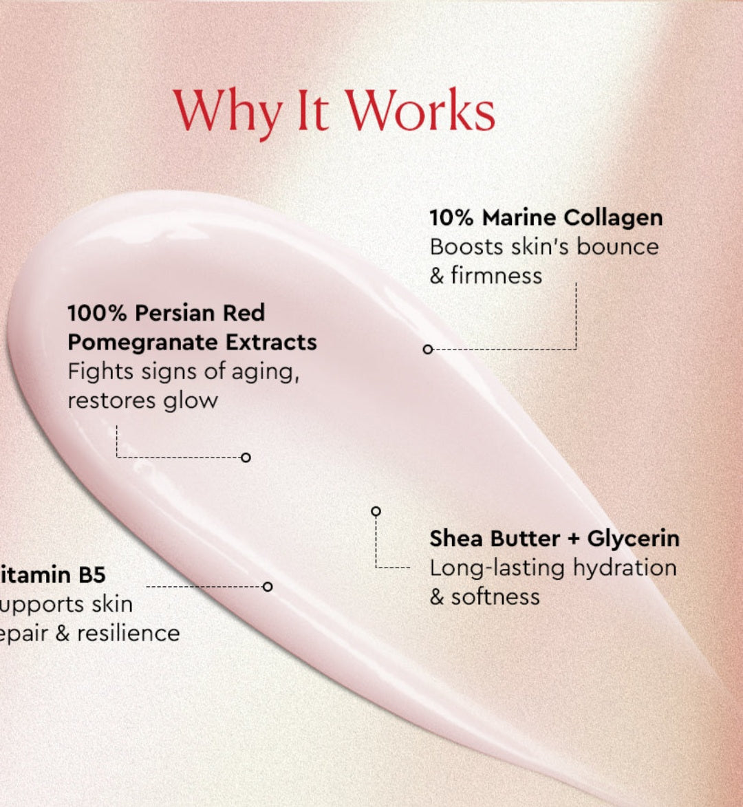 The Face Shop, Pomegranate and Collagen Volume Lifting Cream 100ml