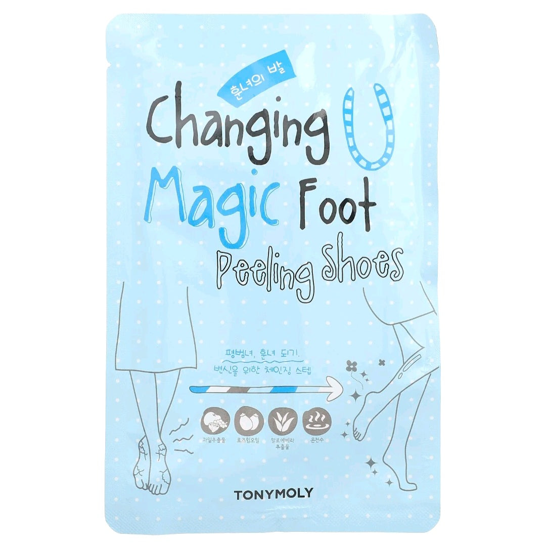 TONY MOLY Changing U Magic Foot Peeling Shoes