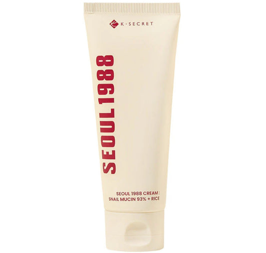 K-SECRET
SEOUL 1988 Cream : Snail Mucin 93% + Rice