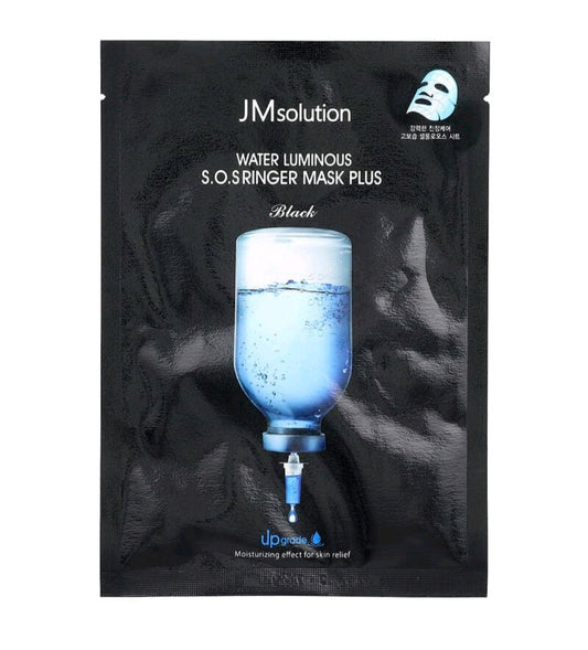 JM Solution Water Luminous S.O.S Ringer Beauty Mask Plus, 1 Sheet, 35 ml