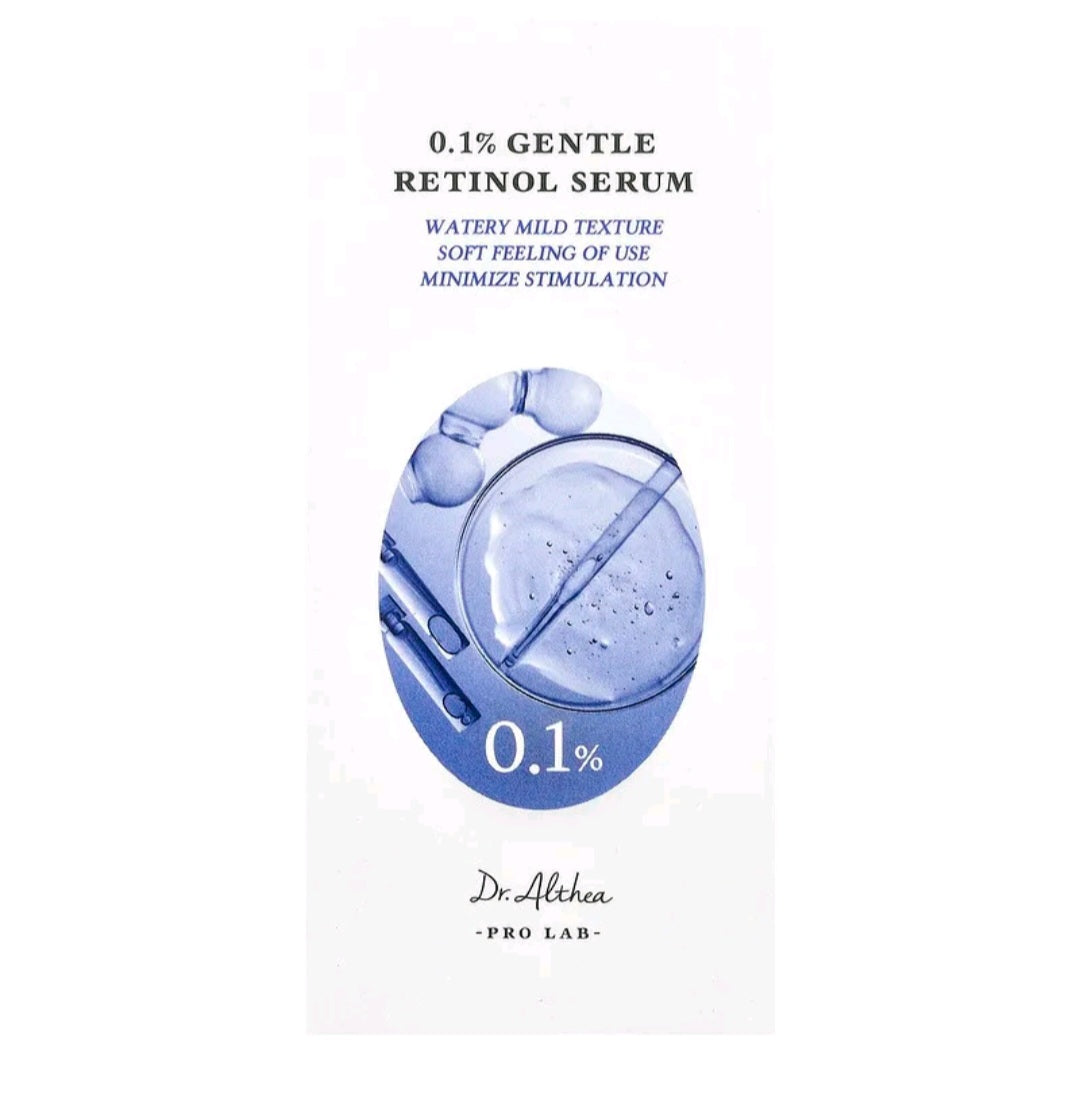 Dr. Althea 0.1% Gentle Retinol Serum, 1.01 fl oz (30 ml)