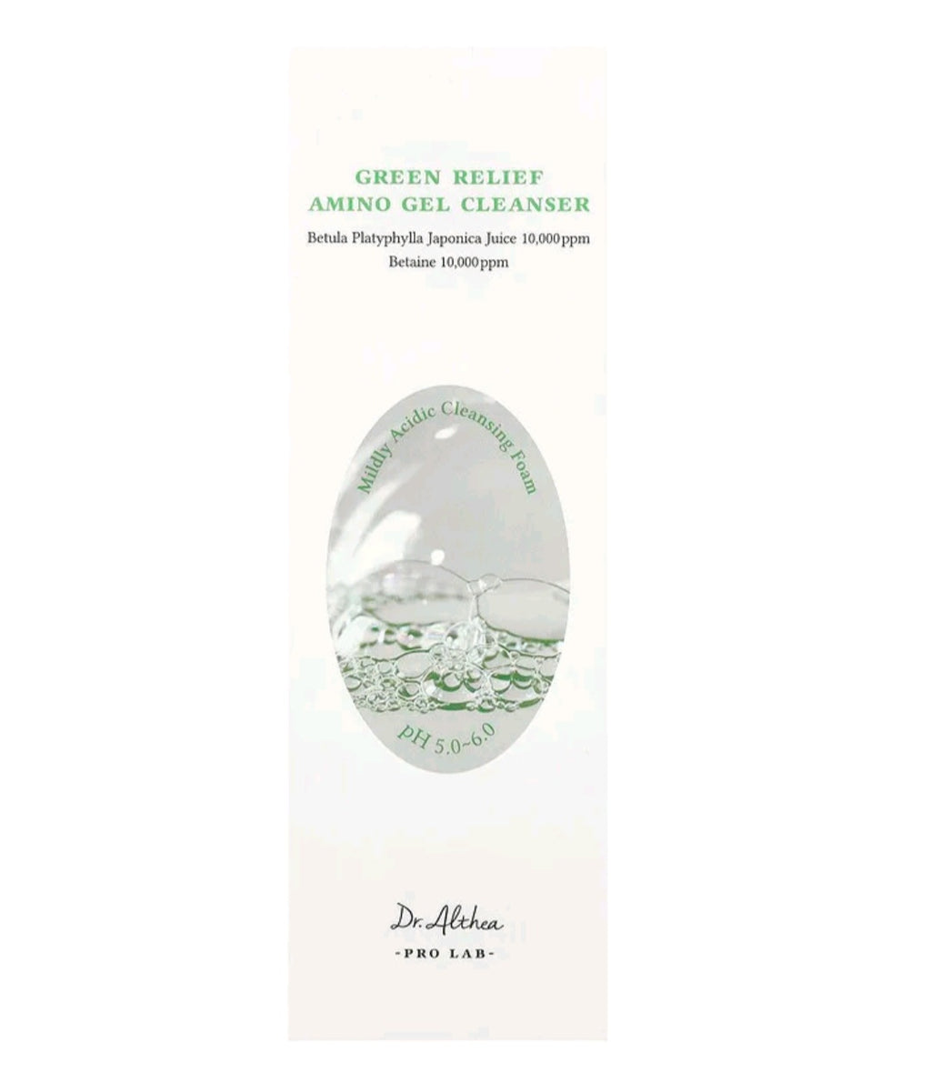 Dr. Althea Green Relief Amino Gel Cleanser, 3.38 fl oz (100 ml)
