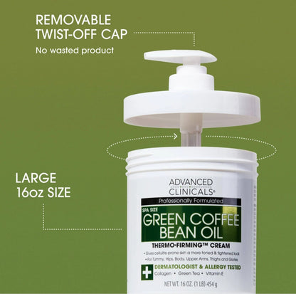Advanced Clinical's Green Coffee Bean Oil Body Cream